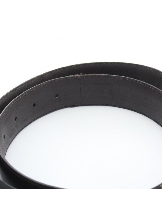 Fendi Belt Zucca Gold Canvas Leather main image 2